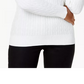 Karen Scott Women's Cotton Cable-Knit Sweater WhiteSize PL