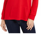Charter Club Women's French Terry V-Neck Tunic Red Size Small