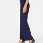 JM Collection Women's Wide Leg Pants Blue Size Petite S