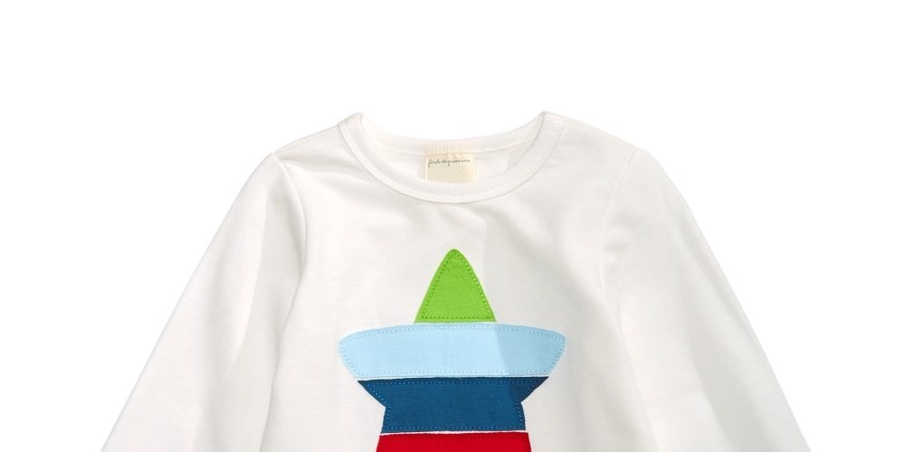 First Impressions Baby & Toddler Boy's Bold Star Applique T-Shirt White Size 3-6MOS