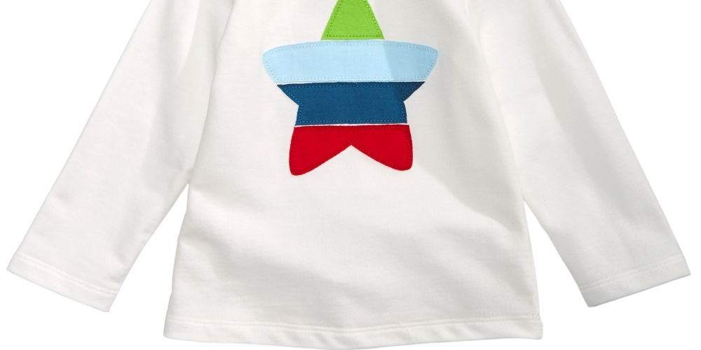 First Impressions Baby & Toddler Boy's Bold Star Applique T-Shirt White Size 3-6MOS
