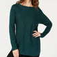 INC International Concepts Women's Petite Sweater Tunic Green Size Petite