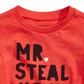 First Impressions Baby Boy's Heart-Print Cotton T-Shirt  Red Size 12MOS