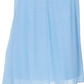 JM Collection Women's Crinkle Gauze Maxi Skirt Blue Size Medium