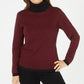 Karen Scott Women's Printed Long Sleeve Sweater Red Size X-Small