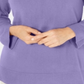 Karen Scott Women's Bateau Neck Long Sleeve Sweater Purple Size Small