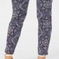 Charter Club Women's Printed Tummy Control Skinny Jeans Blue Size 6