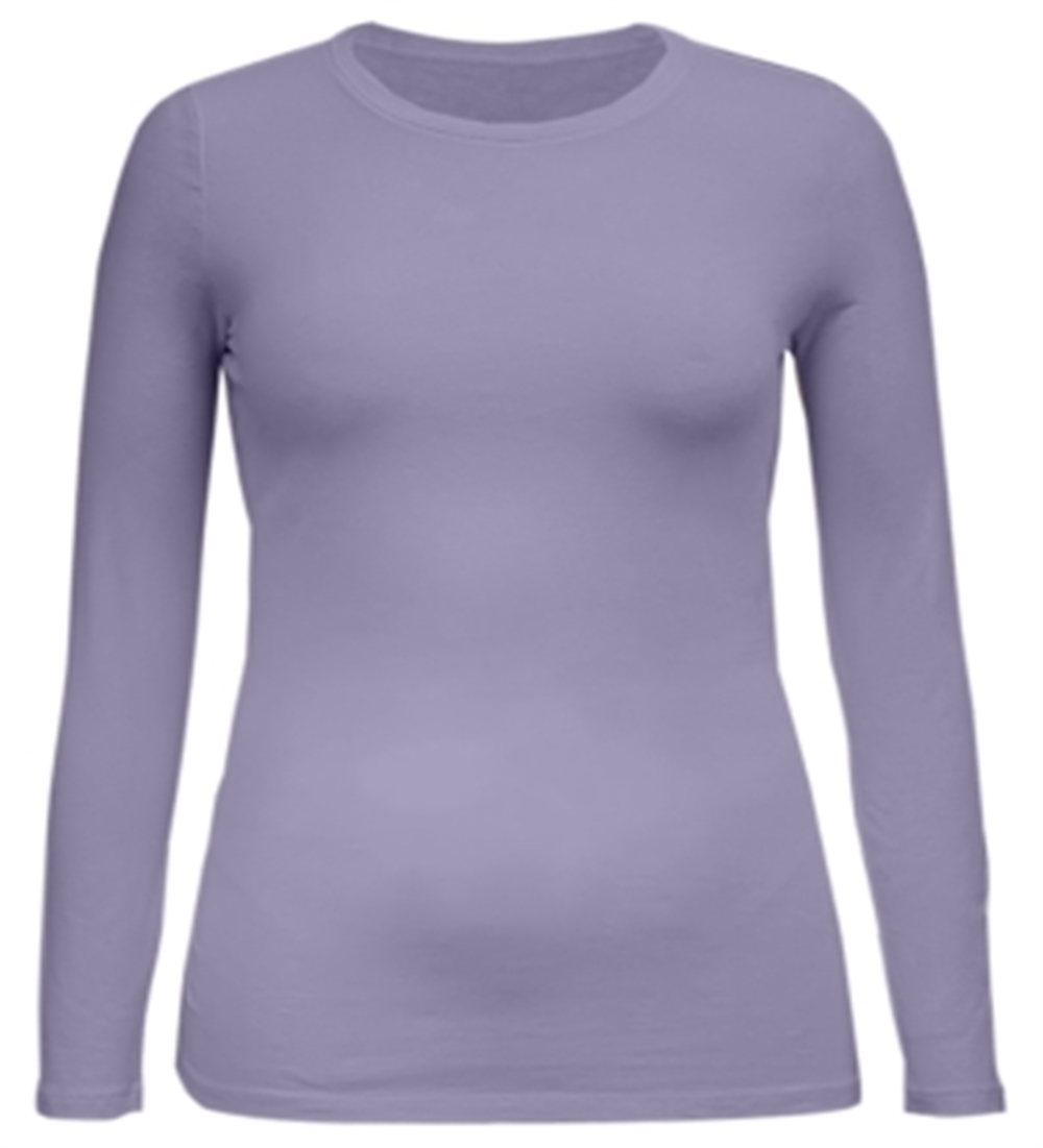 Style & Co Women's Long Sleeve Top Purple Size Large