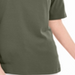Karen Scott Women's Cotton Cutout Sleeves Top Green Size Small