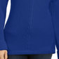 Charter Club Women's Textured Solid Long Sleeve V Neck T-Shirt Sweater Blue Size XX-Large
