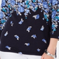 Karen Scott Women's Floral Print Sweater Blue Size X-Large