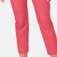 Charter Club Women's Newport Tummy Control Cropped Pants Red Size 4