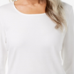 Karen Scott Women's Scoop Neck Top In Regular White Size X-Large