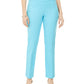JM Collection Women's Studded Pull-On Tummy Control Pants Regular And Short Lengths Navy Size Small