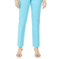 JM Collection Women's Studded Pull-On Tummy Control Pants Regular And Short Lengths Navy Size Small