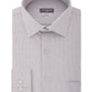Van Heusen Men's Check Print Regular Fit Dress Shirt Gray Size 16.5x36-37  L