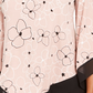 Alfani Women's Printed Pointed Hem Top Pink Size PL