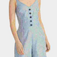 Rachel Roy Women's Cotton Cropped Tie-Back Jumpsuit Navy Size 12