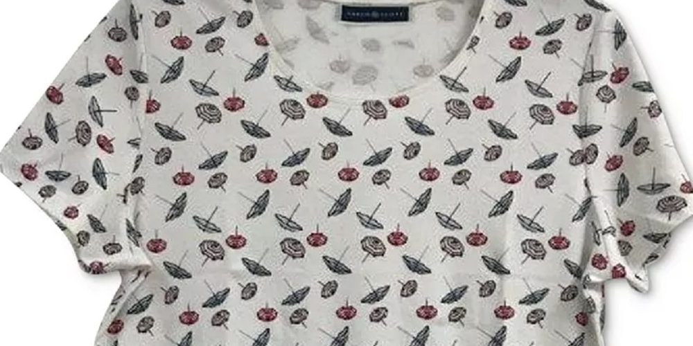 Karen Scott Women's Scoop Neck T-Shirt White Size Medium