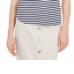 Charter Club Women's Supima Cotton Knit-Stripe Tank Lt Beige Size Medium
