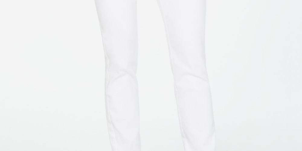 Charter Club Women's Chelsea Stretch Twill Skinny Pants White Size 16 Petite