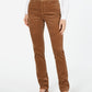 Charter Club Women's Lexington Straight-Leg Corduroy Pants Brown Size 16 Petite