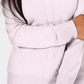 Karen Scott Women's Cable Knit Crewneck Sweater Pink Size Petite Medium
