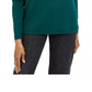 Karen Scott Women's Sparkle Holiday Graphic Shirt Green Size XX-Large