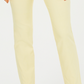Charter Club Women's Cambridge Skinny Pull-On Tummy-Control Pants Regular And Short Lengths Yellow Size 10