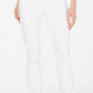 Charter Club Women's Chelsea Stretch Twill Skinny Pants White Size 4 Petite