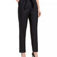 Calvin Klein Women's Tie Front Slim Fit Pants Blue Size 6
