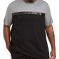 INC International Concepts Men's Patterned Short Sleeve Classic Fit T-Shirt Black Size 3XB