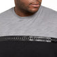 INC International Concepts Men's Patterned Short Sleeve Classic Fit T-Shirt Black Size 3XB