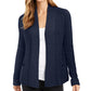 Charter Club Women's Petite Cotton Cropped Cardigan Navy Size Petite S
