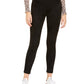 Bar III Women's Faux Suede Skinny Pants Black Size XX-Small