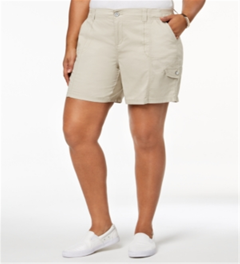 Style & Co Women's Shorts Brown Size 24W