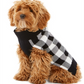 Charter Club Women's Check Print Dog Family Sweater White Size Large