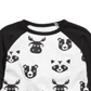First Impressions Baby Boy's Colorblocked Raglan Printed T-Shirt Black Combo Size 24MOS