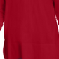 Maison Jules Women's V-Neck Sweater Red Size X-Large