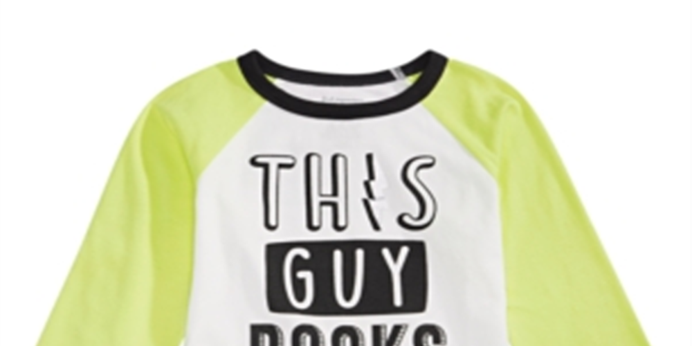 First Impressions Baby Boy's Rock-Print Cotton T-Shirt White Size 6-9MOS