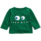First Impressions Baby Boy's Monster Face Applique T-Shirt Green Size 12MOS