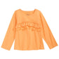 First Impressions Baby Girl's Cotton Ruffled T-Shirt Yellow Size 6-9 Months
