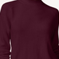Karen Scott Women's Mock-Neck Sweater Wine Size Petite M