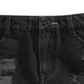 Epic Threads Big Girl's Ripped Cotton Denim Shorts Charcol Size 16