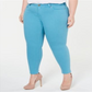 Celebrity Women's Plus Colo Skinny Jeans Denim Mid-Rise Blue Size 20