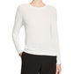 Eileen Fisher Women's Tencel Round Neck Top White Size Petite S