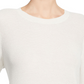 Eileen Fisher Women's Tencel Round Neck Top White Size Petite S