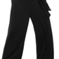 Alfani Women's Ruffled Jumpsuit Black Size Petite XL