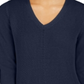 Charter Club Women's V-Neck Sweater Blue Size X-Large
