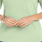 Karen Scott Women's Cotton Ring Top Green SizeX-Small
